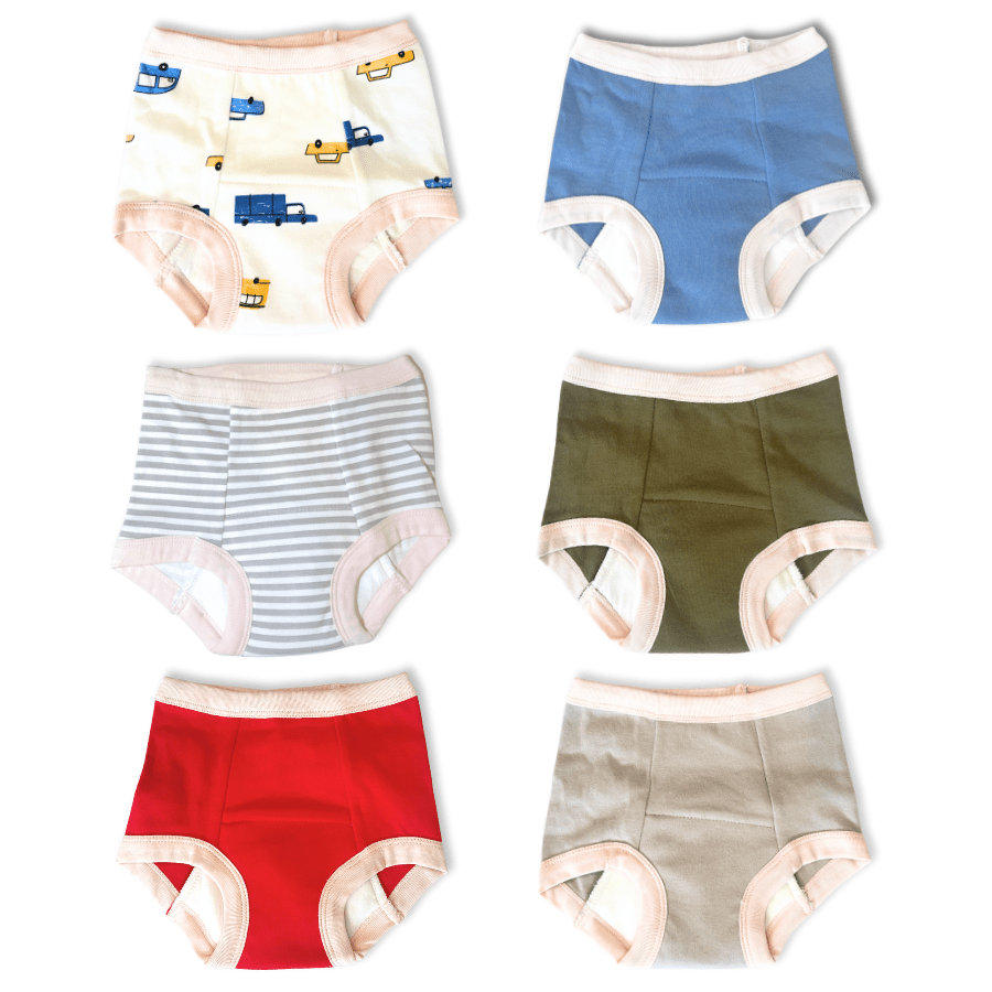 Daytime Underwear 6 - Pack Bundle
