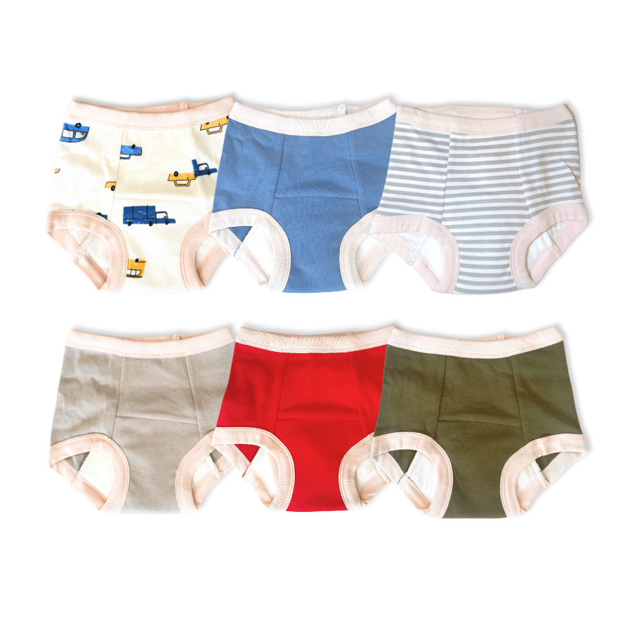 Daytime Underwear 6 - Pack Bundle
