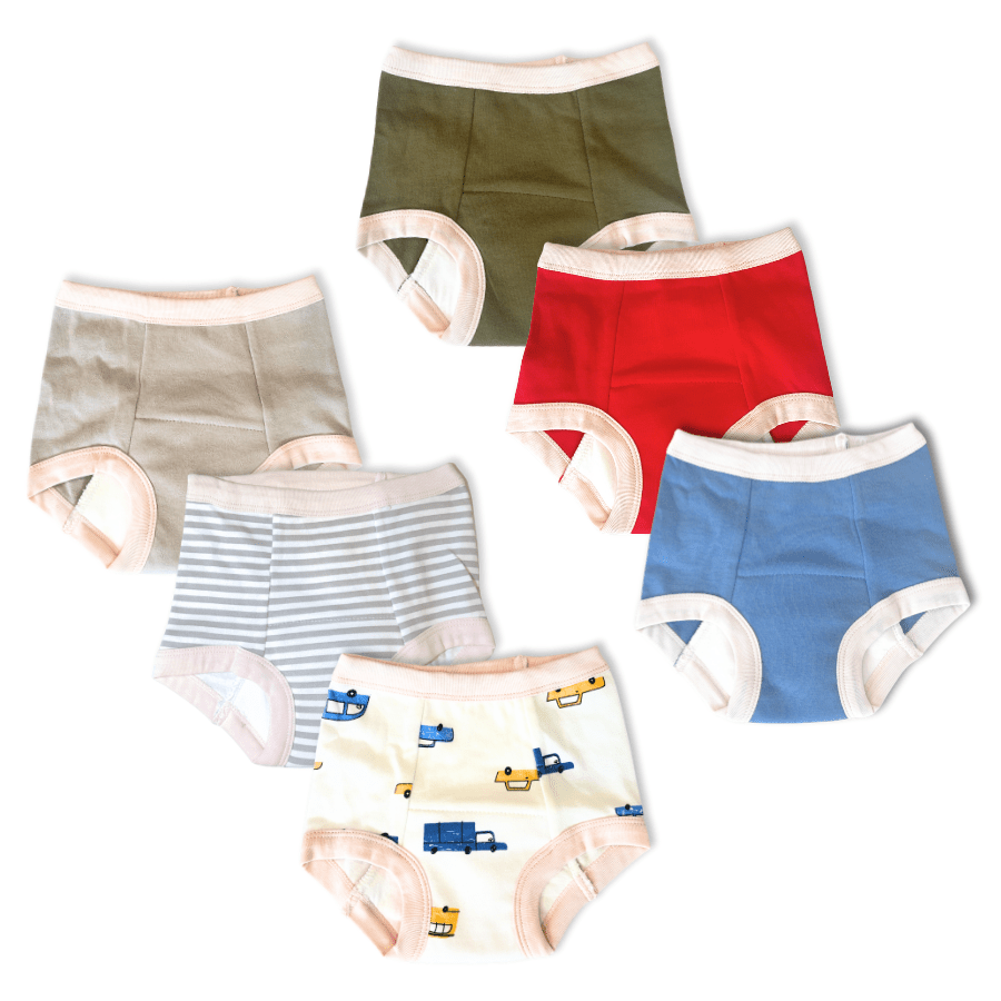 Daytime Underwear 6 - Pack Bundle